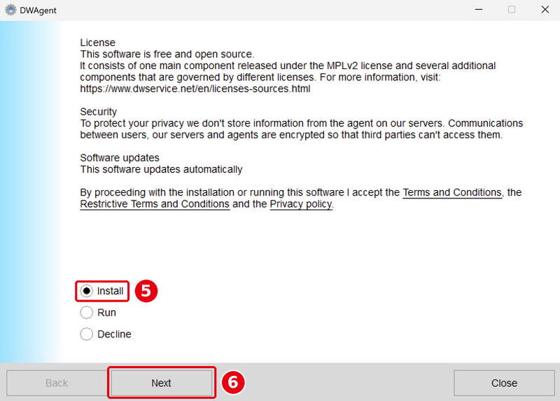 3.6.4 How to install remote support tools – 364-dw-7