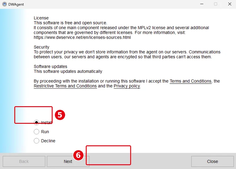 3.6.4 How to install remote support tools – 364-dw-7