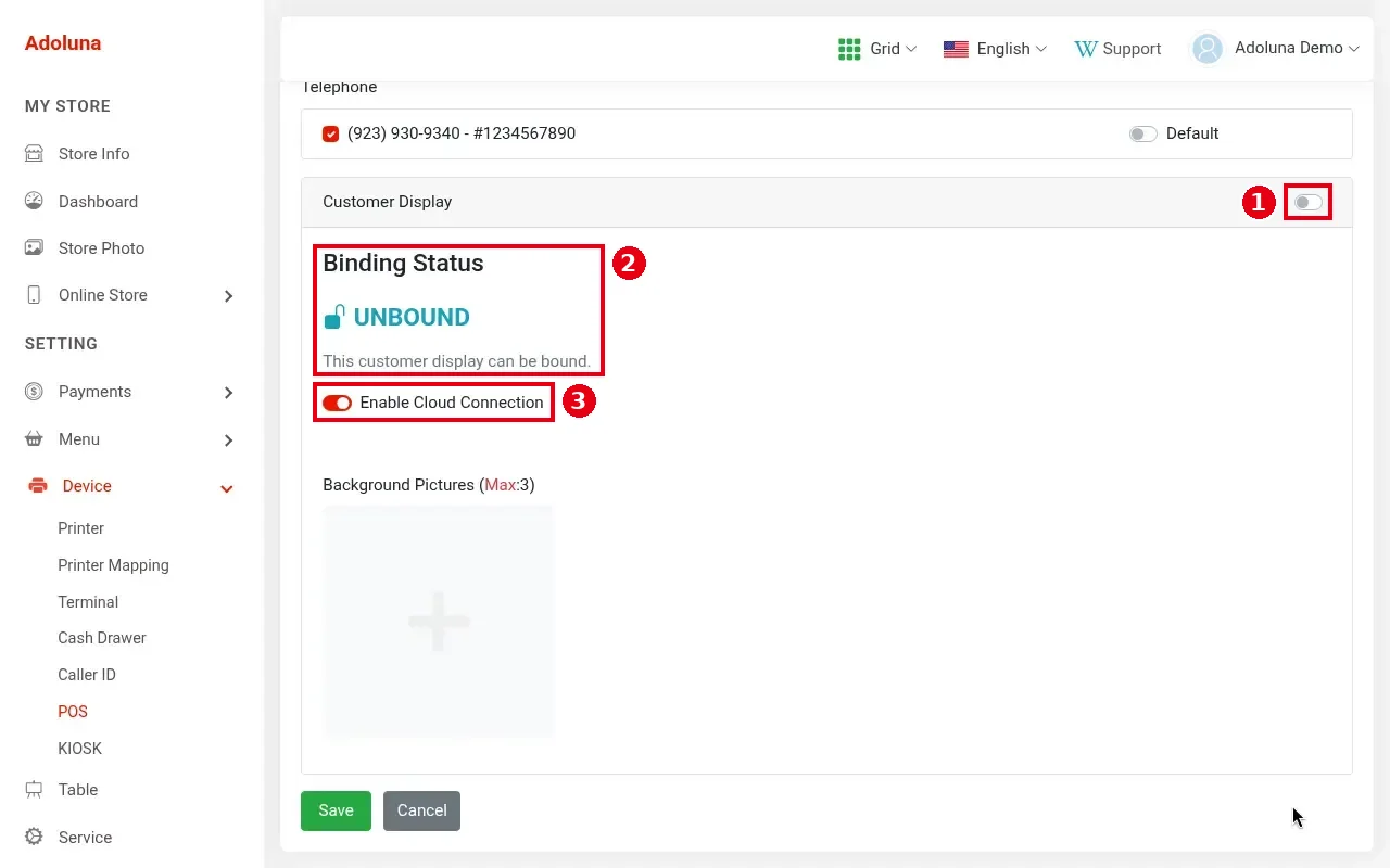 4.4.2 What to do when the customer display won't connect – 442-C