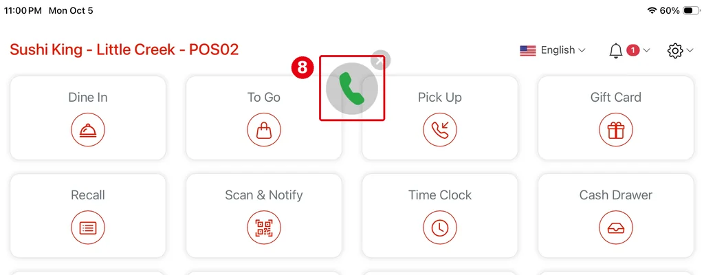 1.12.1 How to use Caller ID to take phone orders – cid1121-1