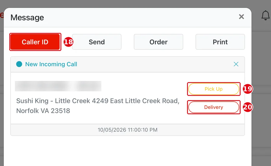 1.12.1 How to use Caller ID to take phone orders – cid1121-nd