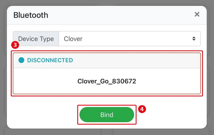 3.4.3 How to connect a Clover Go 3 / VP3350 card reader – cr343-4