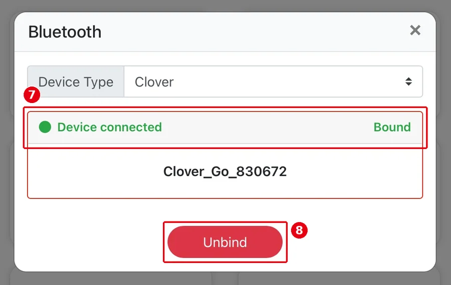 3.4.3 How to connect a Clover Go 3 / VP3350 card reader – cr343-6